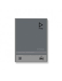 Play Clear Holder (20 Pockets) - CH 520-GY